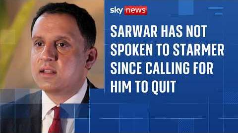 Scottish Labour leader reveals he has not spoken to Starmer since calling for him to quit