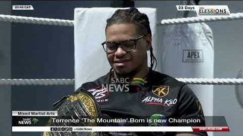 MMA | Terrence 'The Mountain' Born is new EFC Heavyweight Champion