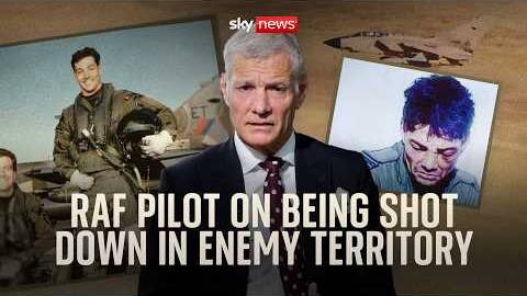 RAF pilot who was shot down in 1991 talks to Sky News | Iran war
