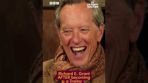 Richard E. Grant is THRILLED to be picked as a Traitor 😁 - BBC