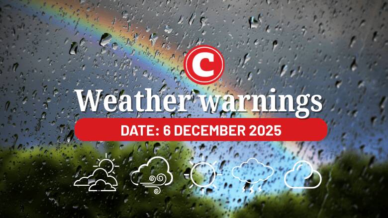 Weather alert: Heavy downpours and fire danger