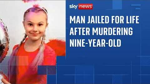 Stranger who stabbed girl, 9, in the heart as she played outside mum's shop jailed for life