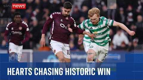 Hearts stand on the edge of their first Scottish title in 66 years ahead of Celtic showdown