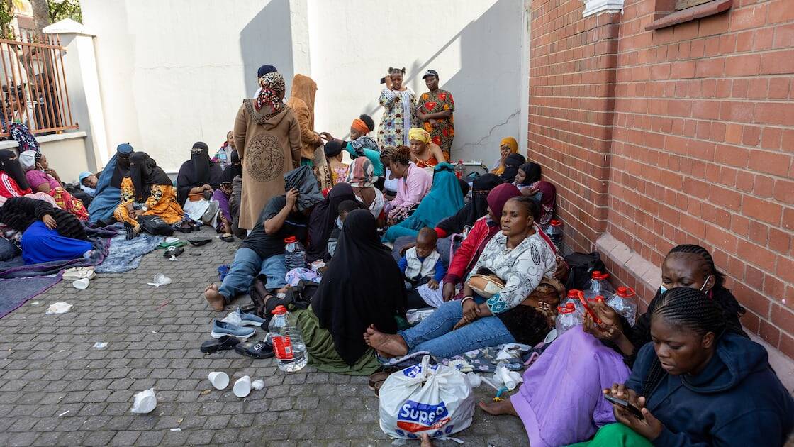 African immigrants hide in mountains as xenophobic violence rises