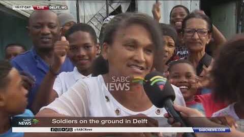 SANDF, SAPS in Delft - Hasina Gori shares more