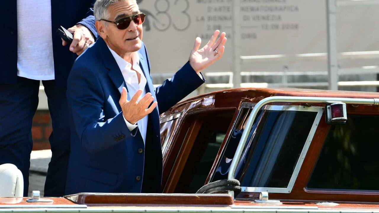 Venice to roll out red carpet for &lsquo;lucky&rsquo; Clooney on film festival opening night