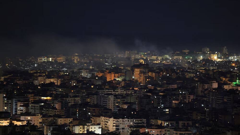 Israel strikes Beirut&rsquo;s southern suburbs after Hezbollah attacks