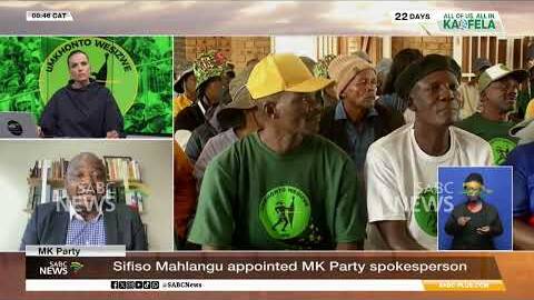 Ndhlela removed as MK Party spokesperson
