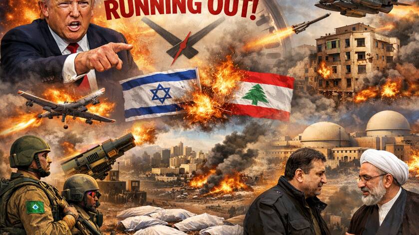 Latest: Trump threatens Iran, Israeli strikes kill commander in Lebanon