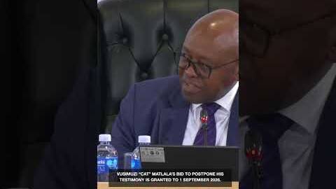 Vusimuzi &ldquo;Cat&rdquo; Matlala&rsquo;s bid to postpone his testimony is granted to 1 September 2026