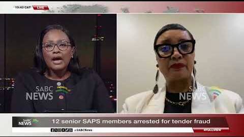 ActionSA MP Dereleen James on arrest of senior SAPS officials