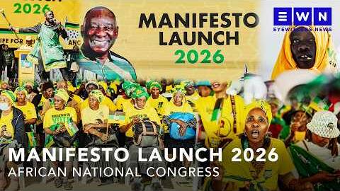 ANC launches election manifesto in Diepsloot