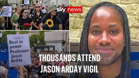 Thousands attend Jason Arday vigil in London