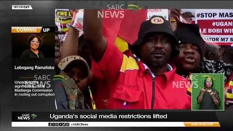 Uganda's social media restrictions lifted
