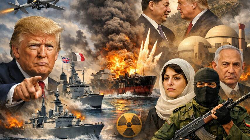 Middle East Latest: Trump rejects Iran peace bid, drone strikes reported