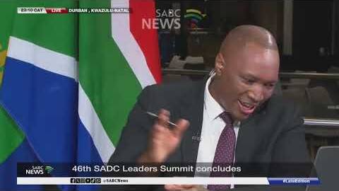 46th SADC Summit | Regional gathering draws to a close