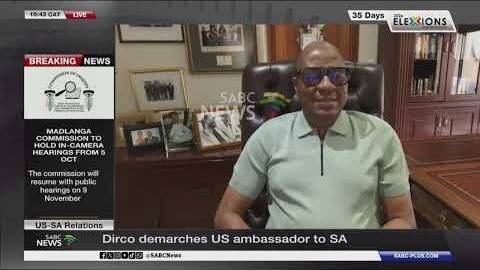US-SA Relations | Dirco demarches US ambassador to SA: Dr Kingsley Makhubela weighs in
