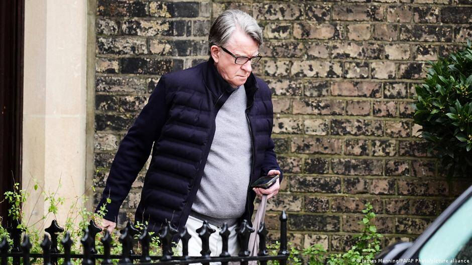 UK ex-ambassador Mandelson released on bail in Epstein probe