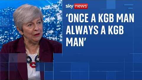 'It cannot be business as usual with Russia': Theresa May's advice to Burnham on dealing with Putin