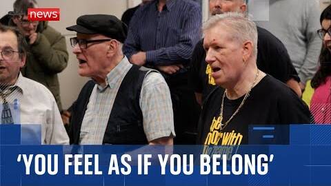 Choir for homeless people brings joy, respite and helps with addiction