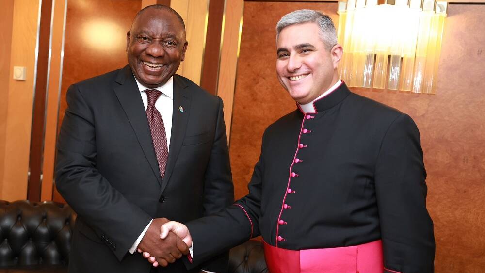 Ramaphosa arrives in Italy for working visit to the Holy See