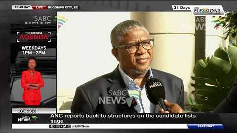 LGE 2026 | ANC reports back to structures on the candidate lists saga