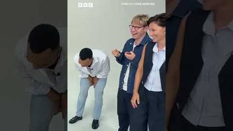 Don't worry guys, we'll tell you where to stand in the studio! #Strictly