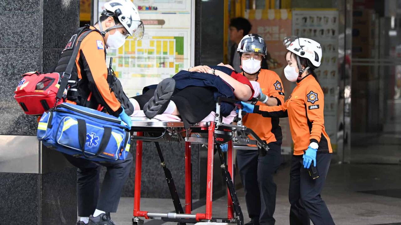 South Korea market stabbing leaves one in &lsquo;cardiac arrest&rsquo;, seven hurt