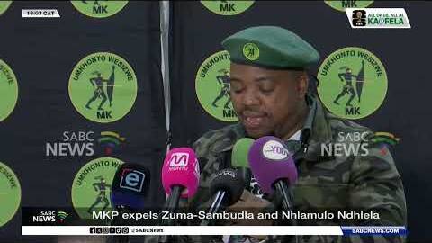 Zuma-Sambudla and Nhlamulo Ndhlela expelled from MKP