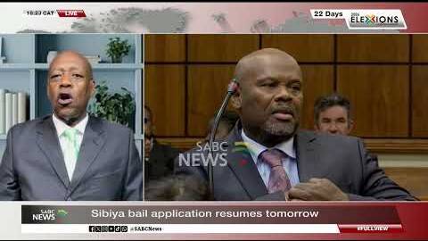 Sibiya bail application resumes tomorrow: Analysts weigh in
