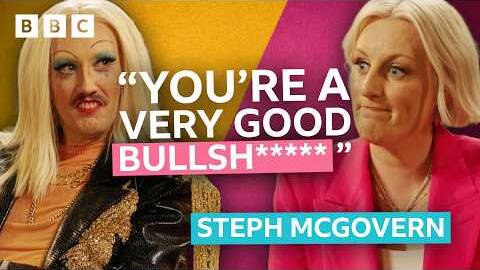 Steph McGovern Faces a Hostile Interview | The Dickie Show - BBC