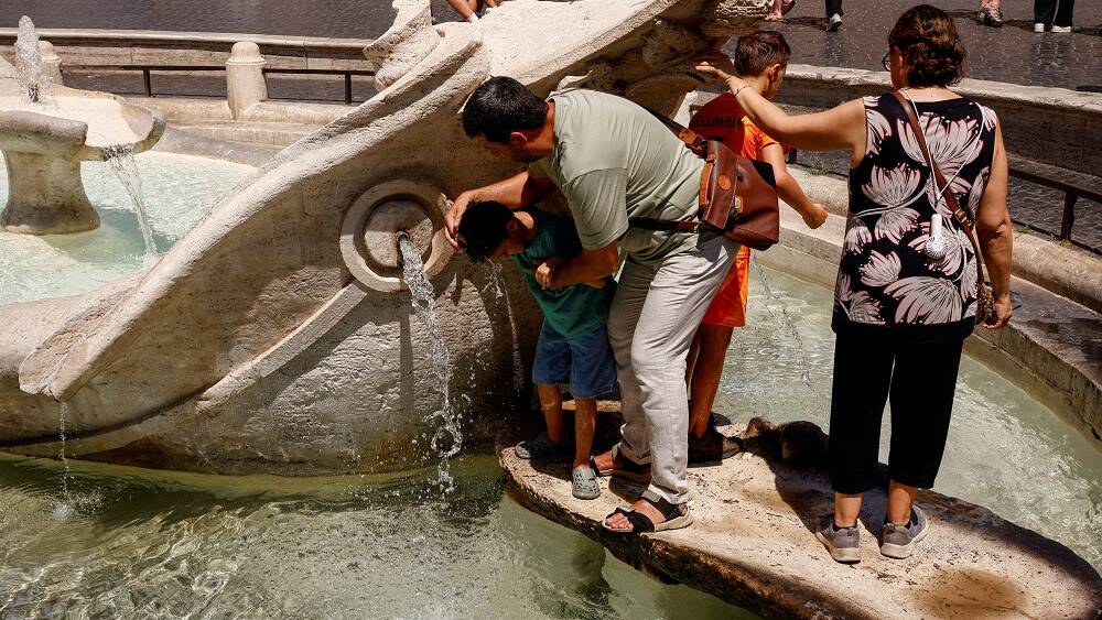 Italy swelters as Europe&rsquo;s heatwave rages on
