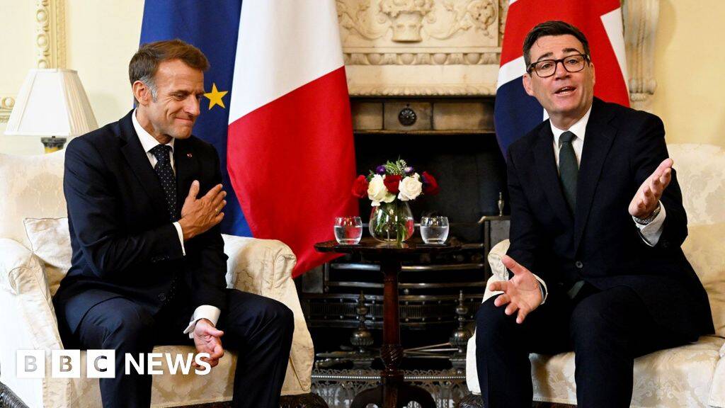 Andy Burnham praises UK-EU ties in meeting with Emmanuel Macron