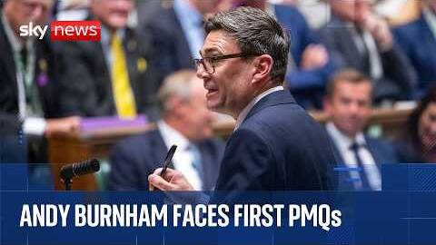 PMQs | Burnham faces questions from MPs