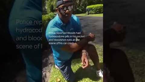 Tiger Woods describes moment of crash in bodycam arrest footage