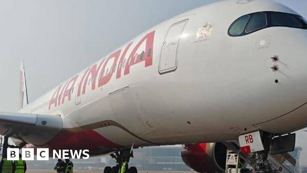 Investigation after Air India jet engine sucks in cargo container at Delhi airport