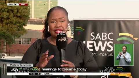 Madlanga Commission to resume on Monday -  Sakina Kamwendo reports