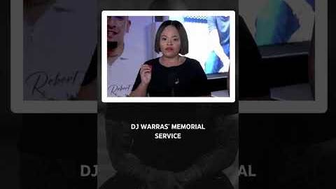 DJ Warras Memorial Service     #sabcnews #southafrica #fyp #SABC #WARRAS