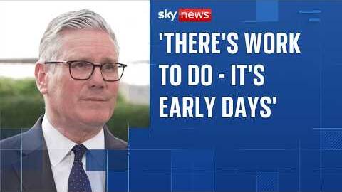 'Lot of work to do' to reopen Strait of Hormuz, says Starmer