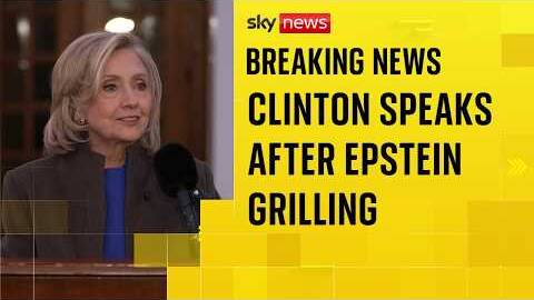 Clinton says she was asked about UFOs and Pizzagate during Epstein hearing