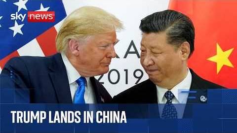 President Trump begins state visit to China