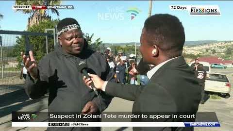 Suspect in Zolani Tete murder in court, community seeks justice