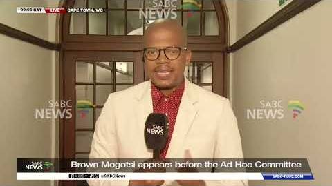Ad Hoc Committee | Brown Mogotsi expected to appear