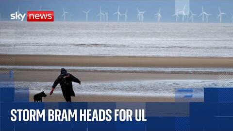 Follow Storm Bram's path