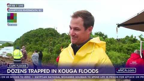 Dozens trapped in Kouga floods