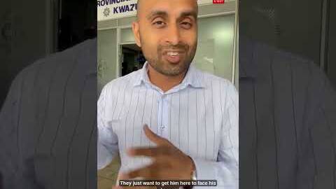 Fadiel Adams makes his way to Durban