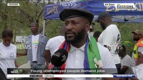 Young unemployed people in Malelane demand jobs