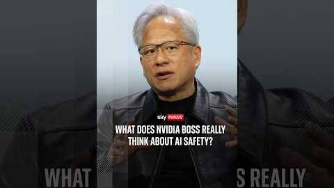 What NVIDIA's CEO really thinks about AI's safety