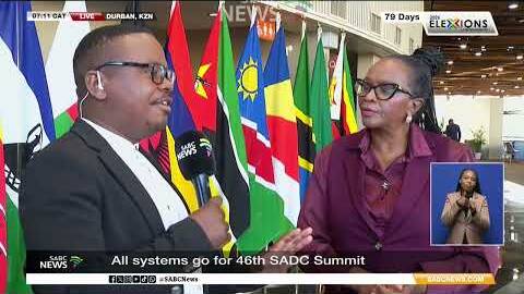 46th SADC Summit | South Africa is ready to host the 46thSADC Summit.