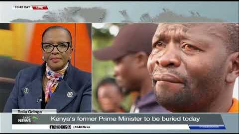 Kenya's former Prime Minister Raila Odinga to be buried today